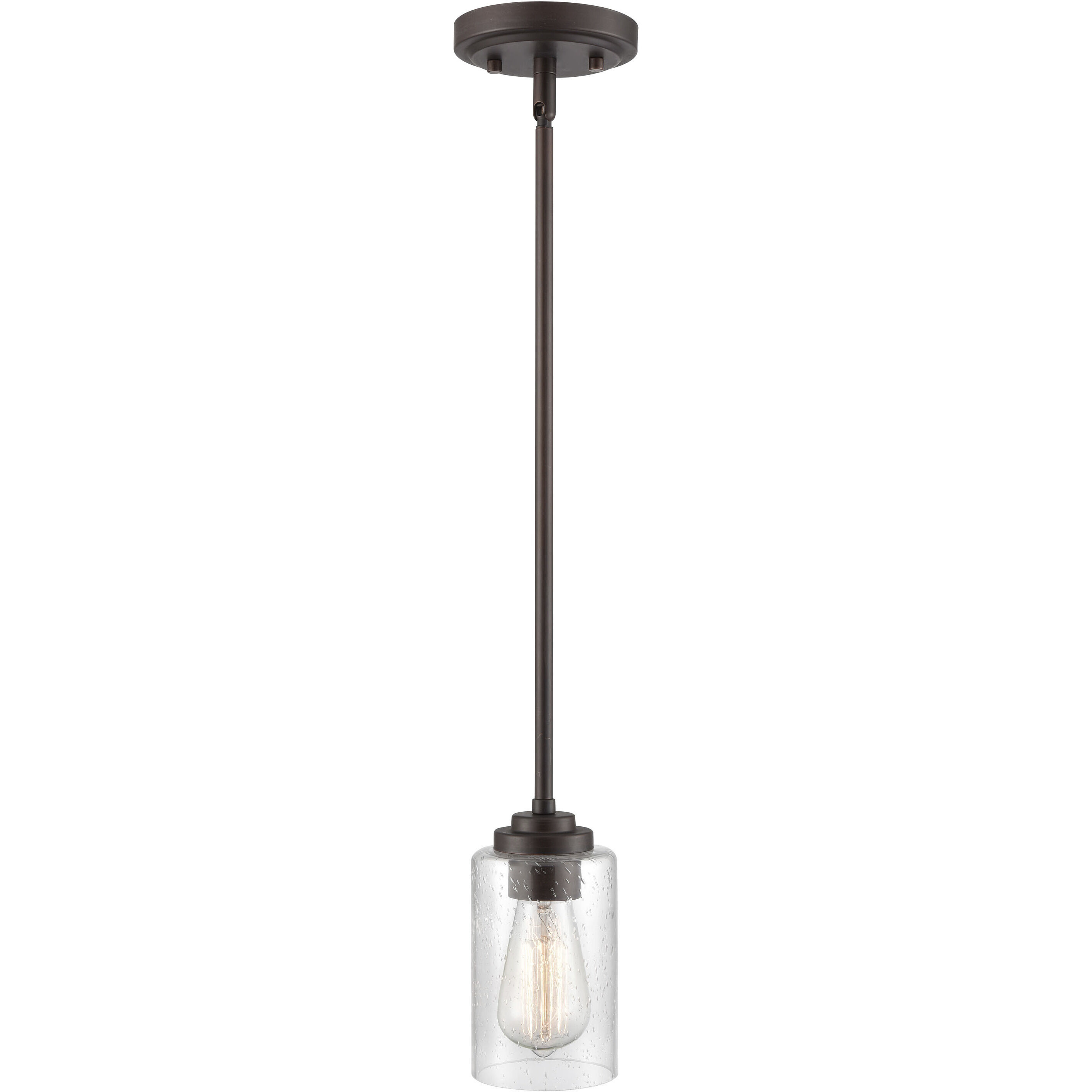 Moven 1 Light 5 inch Rubbed Bronze Mini Pendant Ceiling Light